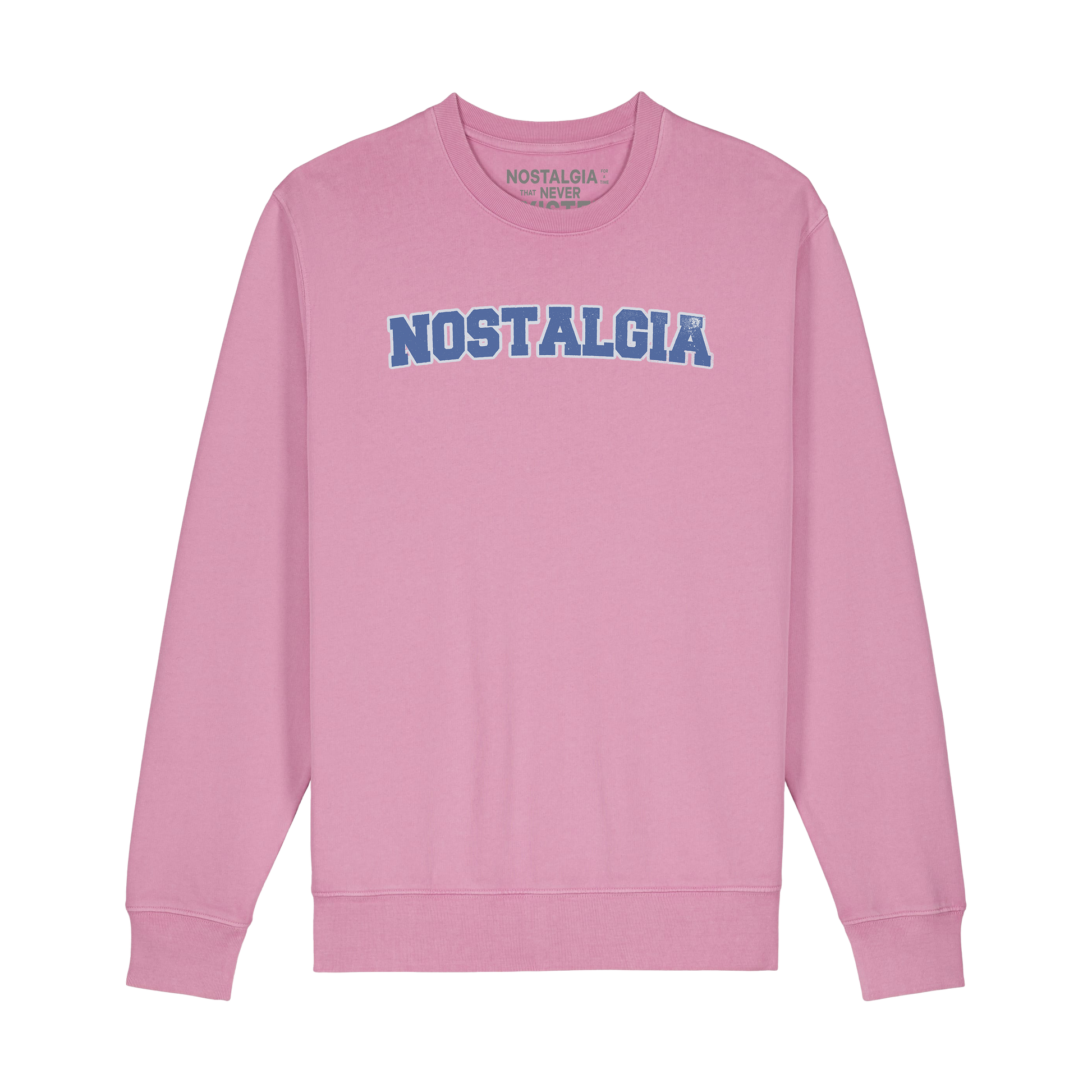 Pink crewneck sweater cheap